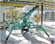 Maeda mini crawler crane